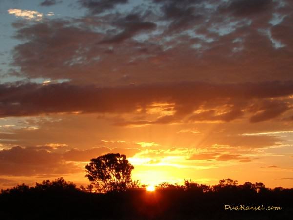 Sunset in Queensland somewhere