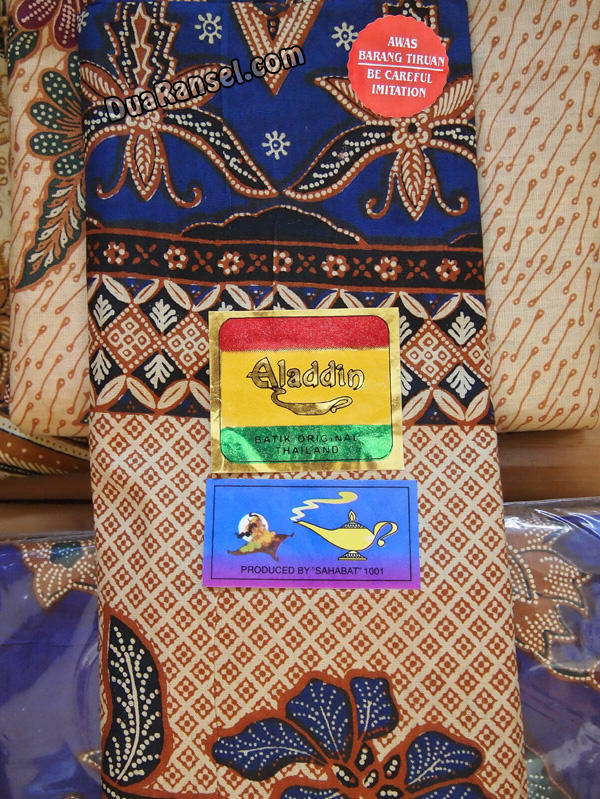Philippines - Batik Original Thailand - Awas Barang Tiruan - Sahabat 1001