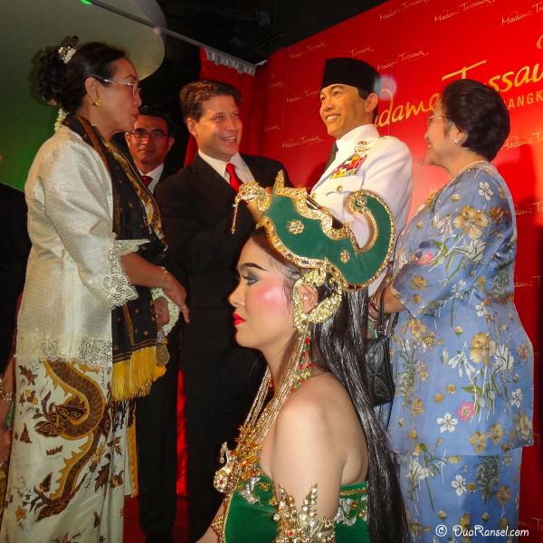 Madame Tussauds Bangkok - Soekarno - Megawati - Sukmawati