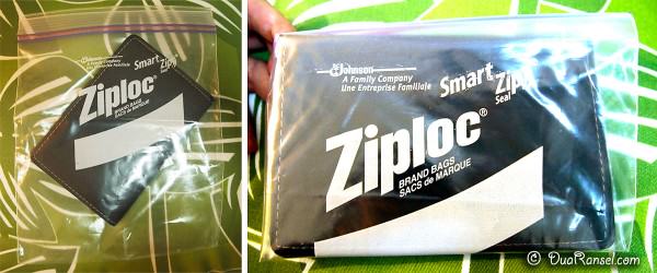 Tips Bawa Paspor 2 - Ziploc plastic bag